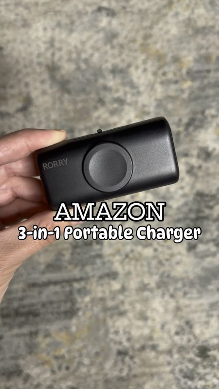 This is the best travel 3-in-1 portable charger. It’s lightweight and compact, plus you can use it on your iPhone, Apple Watch, and AirPods. Right now they’re not only a 30% off coupon to clip, but you can also save an extra 10% with code: 10RORRYD5L

Travel essentials, travel finds, Amazon finds, travel must haves 

#LTKtravel #LTKsalealert