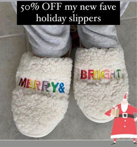 50% OFF slippers! (True to size)

#LTKHoliday #LTKsalealert #LTKSeasonal