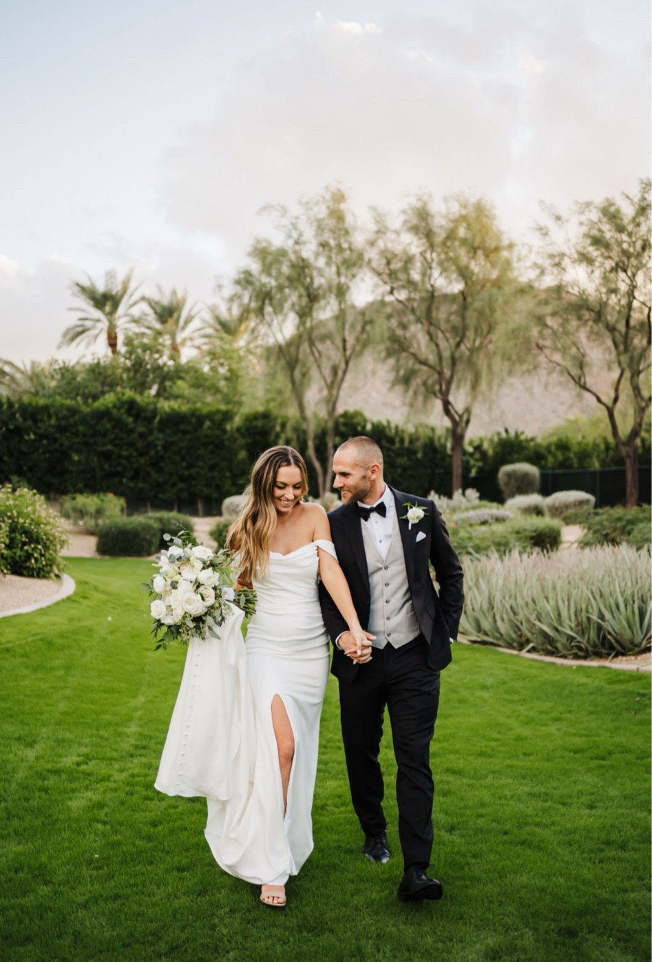Molly’s off the shoulder gown for her wedding day was a ✨VIBE✨
Having an off the shoulder look for the effortlessly feminine feel. Something about a long train on a gown while showing a little collarbone just gives us all the feels.

#LTKWedding #LTKParties #LTKWatchNow