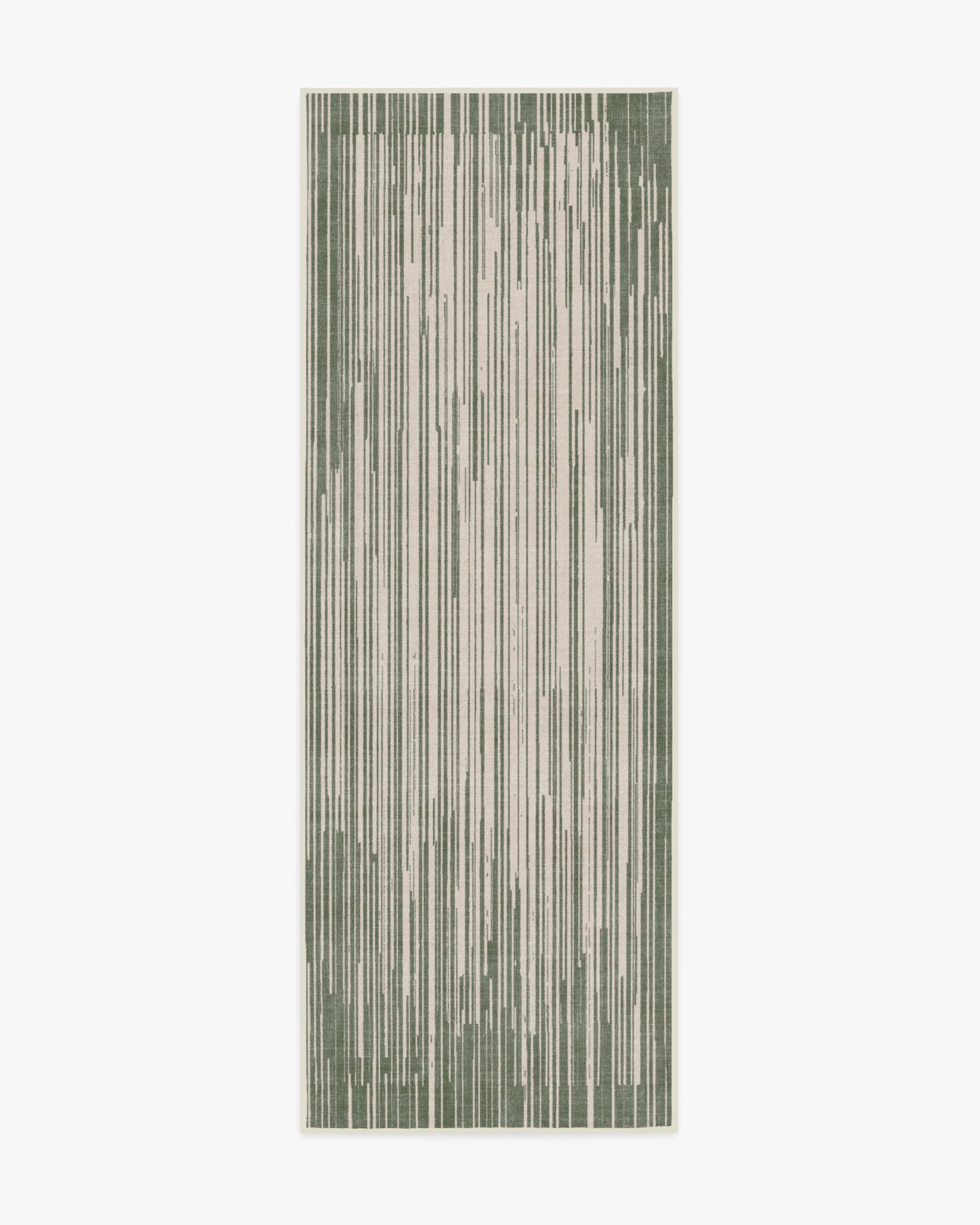 Striated Border Brown Rug | Ruggable US | Ruggable