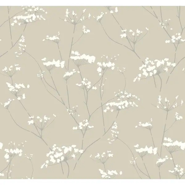 Candice Olson Enchanted Tan Wallpaper | Bed Bath & Beyond