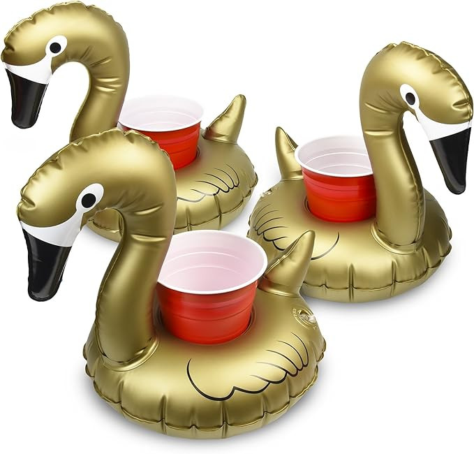 GoFloats Inflatable Pool Drink Holders (3 Pack) Designed in the US | Huge Selection from Unicorn,... | Amazon (US)