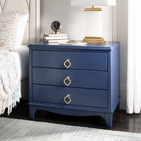 Hannon 3 - Drawer Nightstand | Wayfair North America