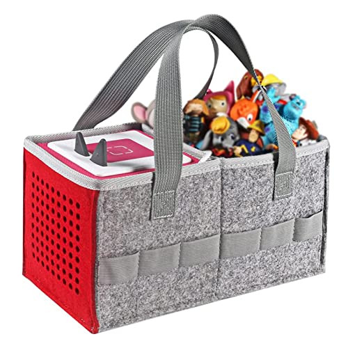 Hounyoln Carrying Case for Toniebox Audio Player Starter Set,Compatible with Tonie Starter Set,Tonies Figures Storage Bag(Red) | Amazon (US)