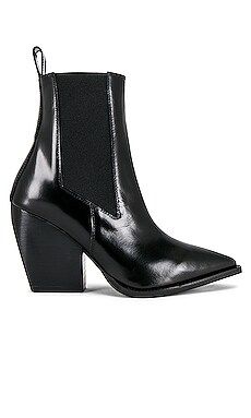 ALLSAINTS Ria Bootie in Black from Revolve.com | Revolve Clothing (Global)