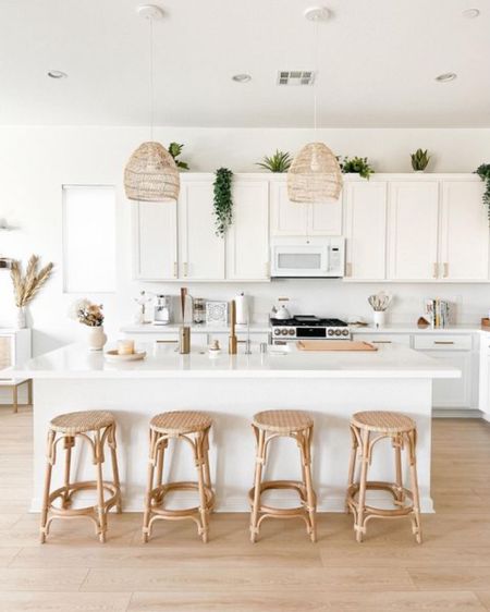 Kitchen decor inspo // home decor, kitchen decor, kitchen appliances, faux plants, fake plants, rattan pendant light, gold cabinet hardware, espresso maker, tea box, marble paper towel holder, wood marble cheese board, glass containers with bamboo lid, coffee mug tree organizer, ribbed coffee cup, white, neutral, Amazon, Amazon home, Amazon finds, Cafe

#ltkstyletip #ltkunder100 #ltkhome #ltkunder50 #ltkunder100 #ltkfind