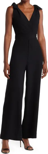 V-Neck Sleeveless Solid Jumpsuit | Nordstrom Rack
