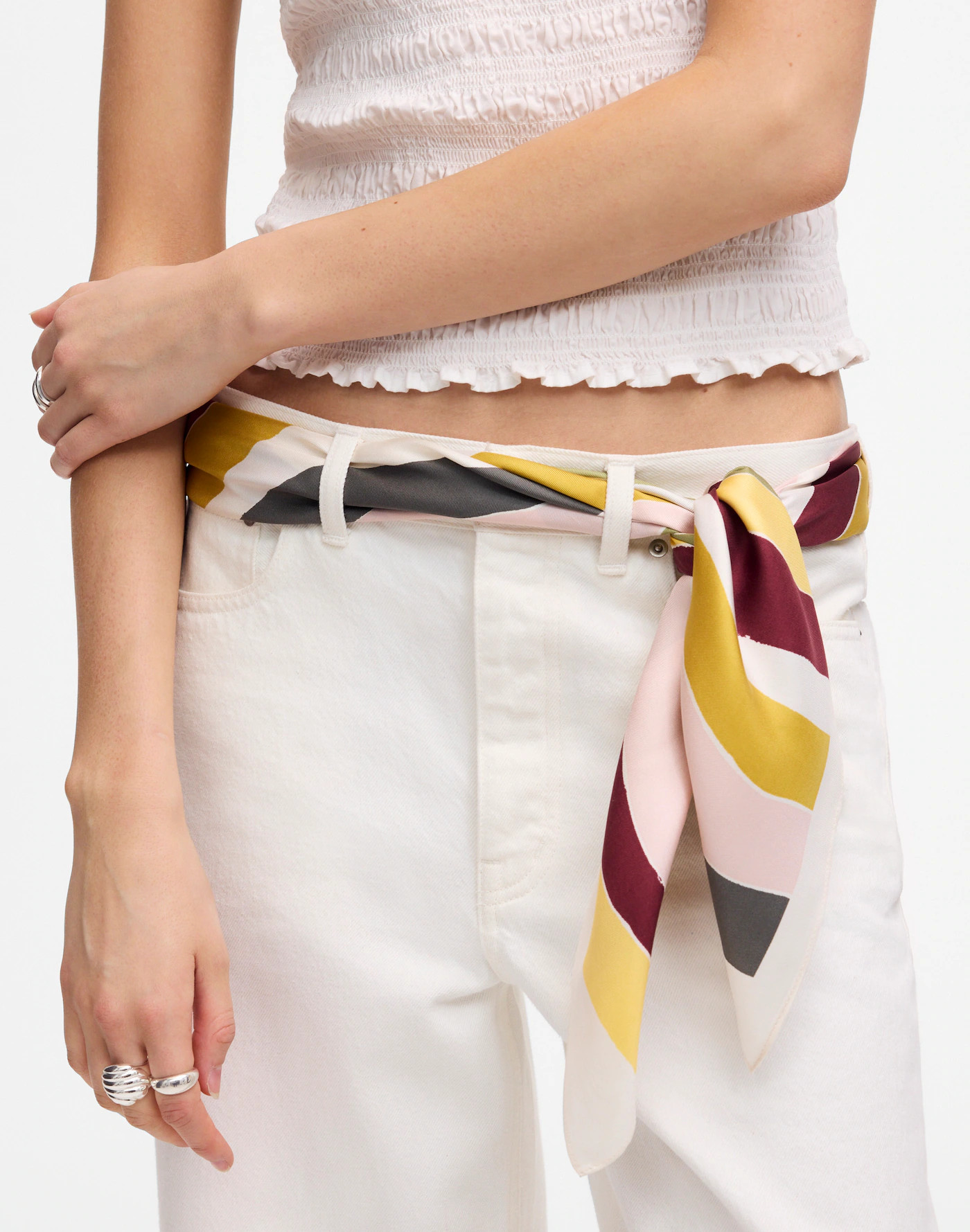 Oversized Silk Bandana | Madewell