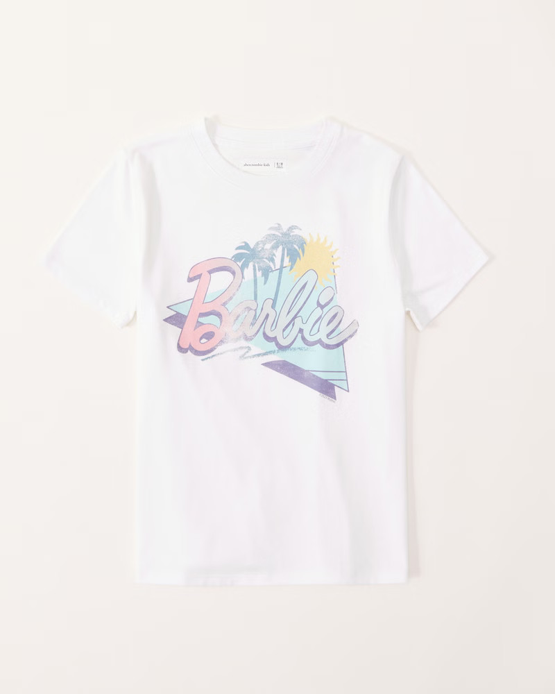 oversized barbie graphic tee | Abercrombie & Fitch (US)
