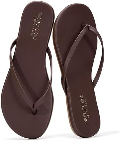 Project Cloud Flip Flops for Women Footwear- Lightweight and Memory Foam Insole Sandals for Women... | Amazon (US)