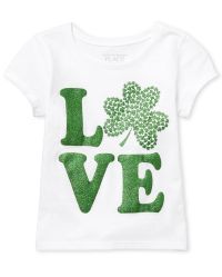 Baby And Toddler Girls St. Patrick's Day Graphic Tee | The Children's Place
