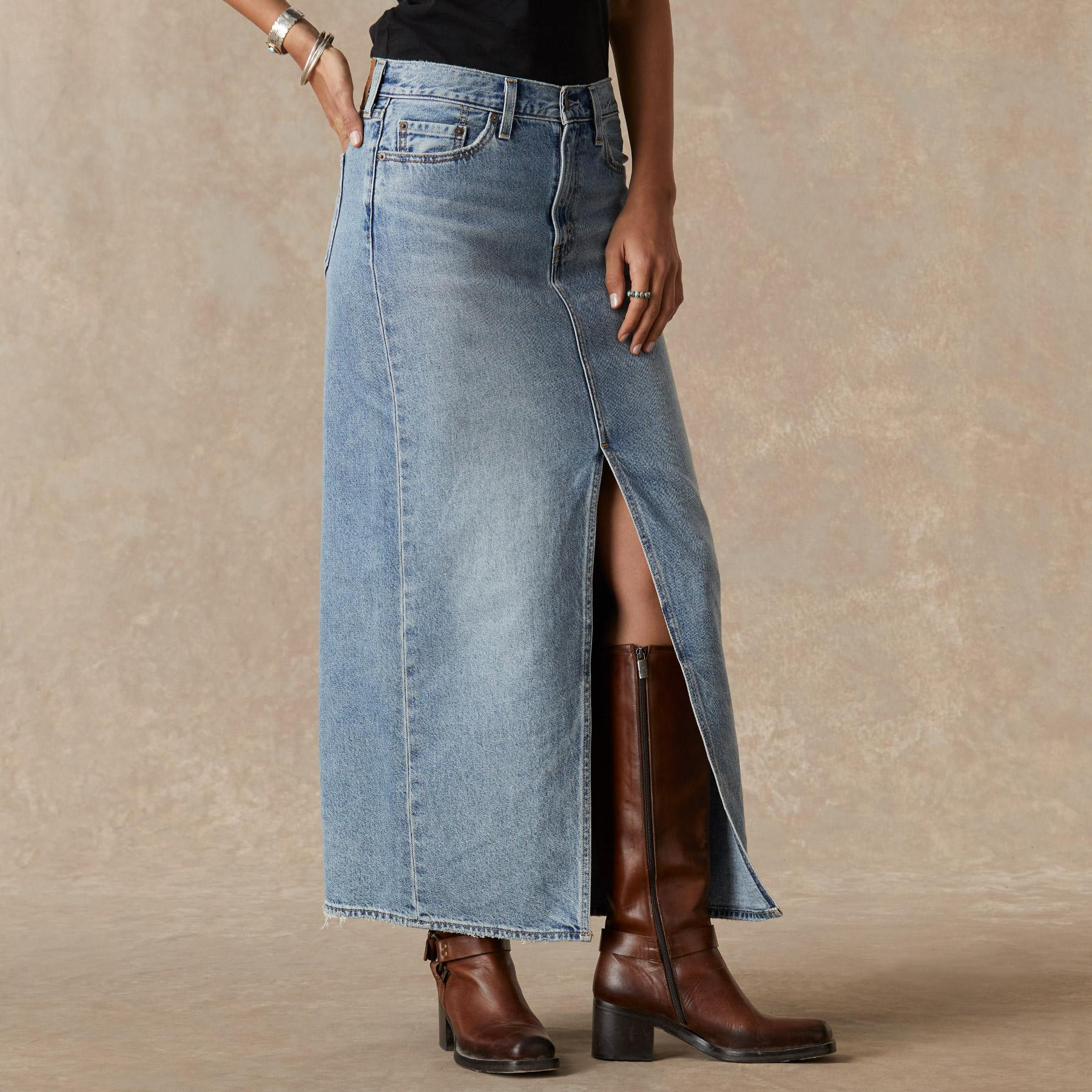 Esther Denim Skirt | Sundance Catalog