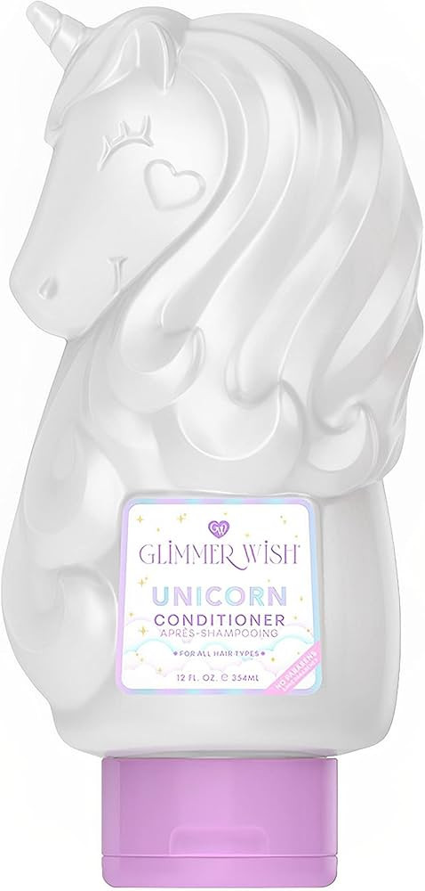 Glimmer Wish Unicorn Kids Conditioner Detangler, Paraben and Sulfate Free Conditioner, Gluten Fre... | Amazon (US)