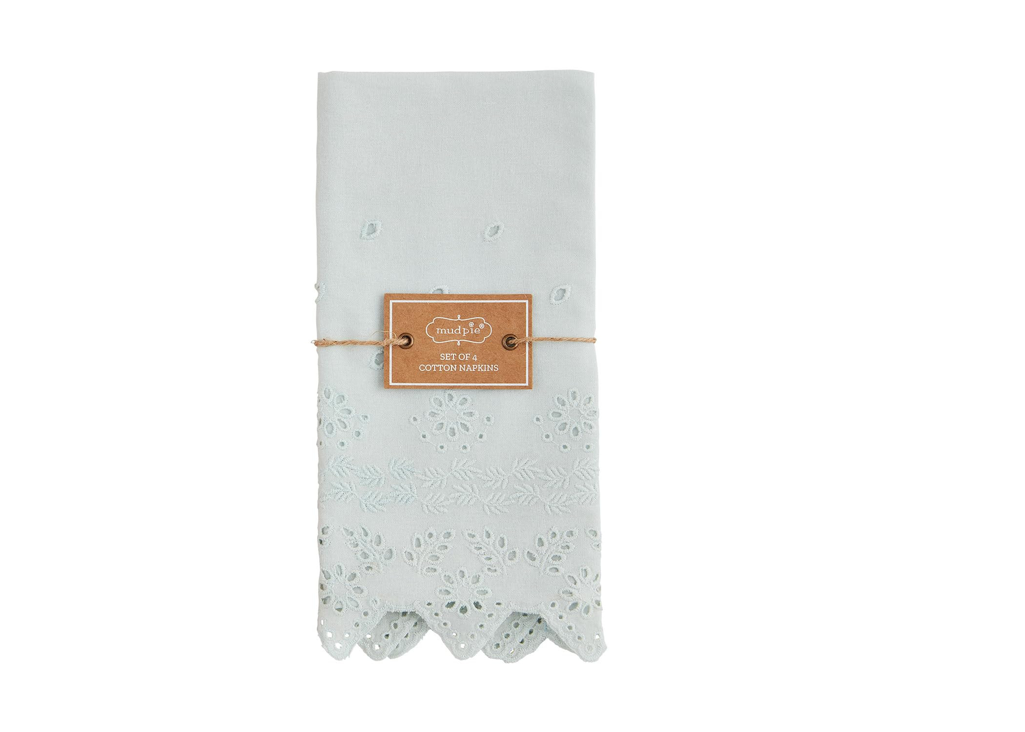 Mud Pie Blue Eyelet Spring Napkin; 18" x 18" | Amazon (US)