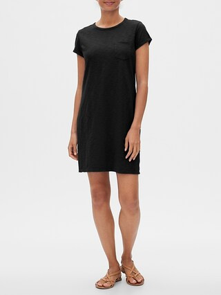 Pocket Short Sleeve Shirtdress | Gap Factory