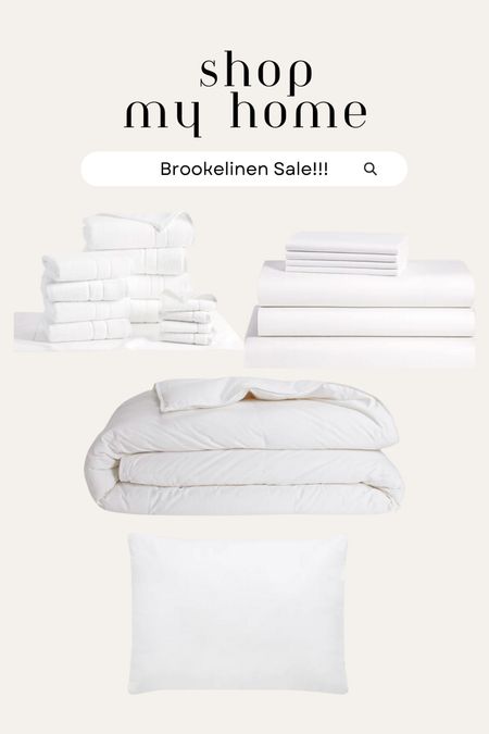 Brooklinen Sale
Sale - sheets - bedding - towels - home decor - home goods 

#LTKsalealert #LTKhome