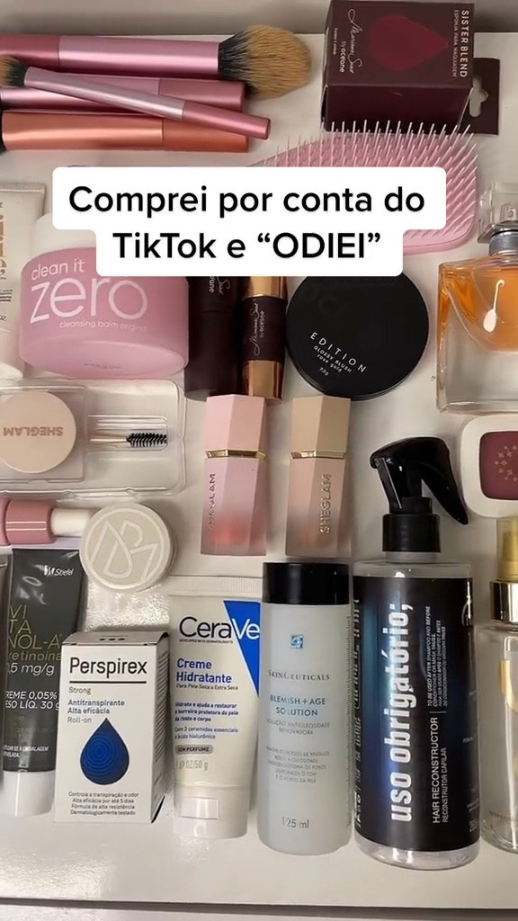Comprei influenciada pelo TikTok e “odiei” ou melhor: AMEI.

Contém ironia! Todos os produtos são simplesmente maravilhosos!



#LTKitbag #LTKbeauty #LTKbrasil