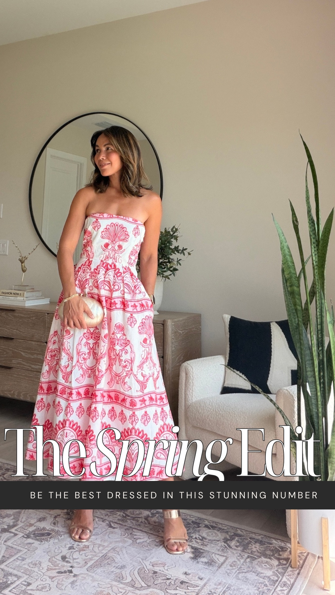 Another beautiful one from Beyond by Vera—this time the Rory Midi Dress in Fontana Blush. ✨🌸

Off-shoulder with a cinched waist and soft elastic back, plus hidden pockets. The cotton poplin feels light and breathable, and the vintage poolside print gives it that standout, slightly nostalgic edge.

Perfect for a Mother’s Day brunch, a derby party, an outdoor event, or a spring wedding. 

#LTKSeasonal #LTKMothersDay #LTKootd