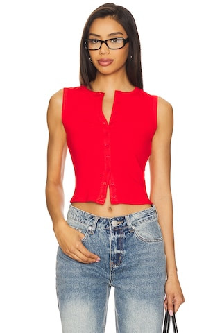 Cassie Button Front Top
                    
                    ALL THE WAYS | Revolve Clothing (Global)