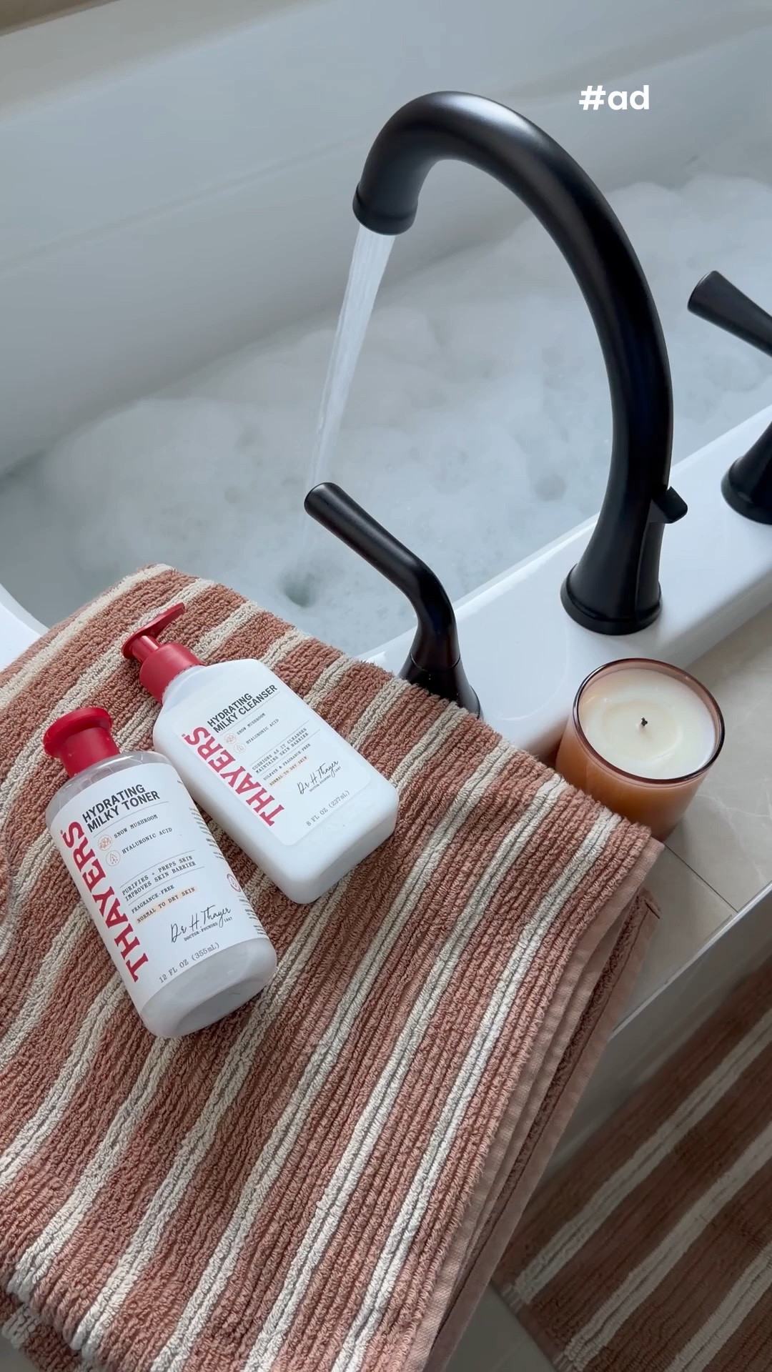 #ad Back-to-school reset is coming at the first time because my skin is in need of my @Target @thayers hydrating routine!  Forever my go to, to keep my skin glowy and refreshed.  #target #thayerspartner #targetpartner

#LTKmorningroutine #LTKselfcare