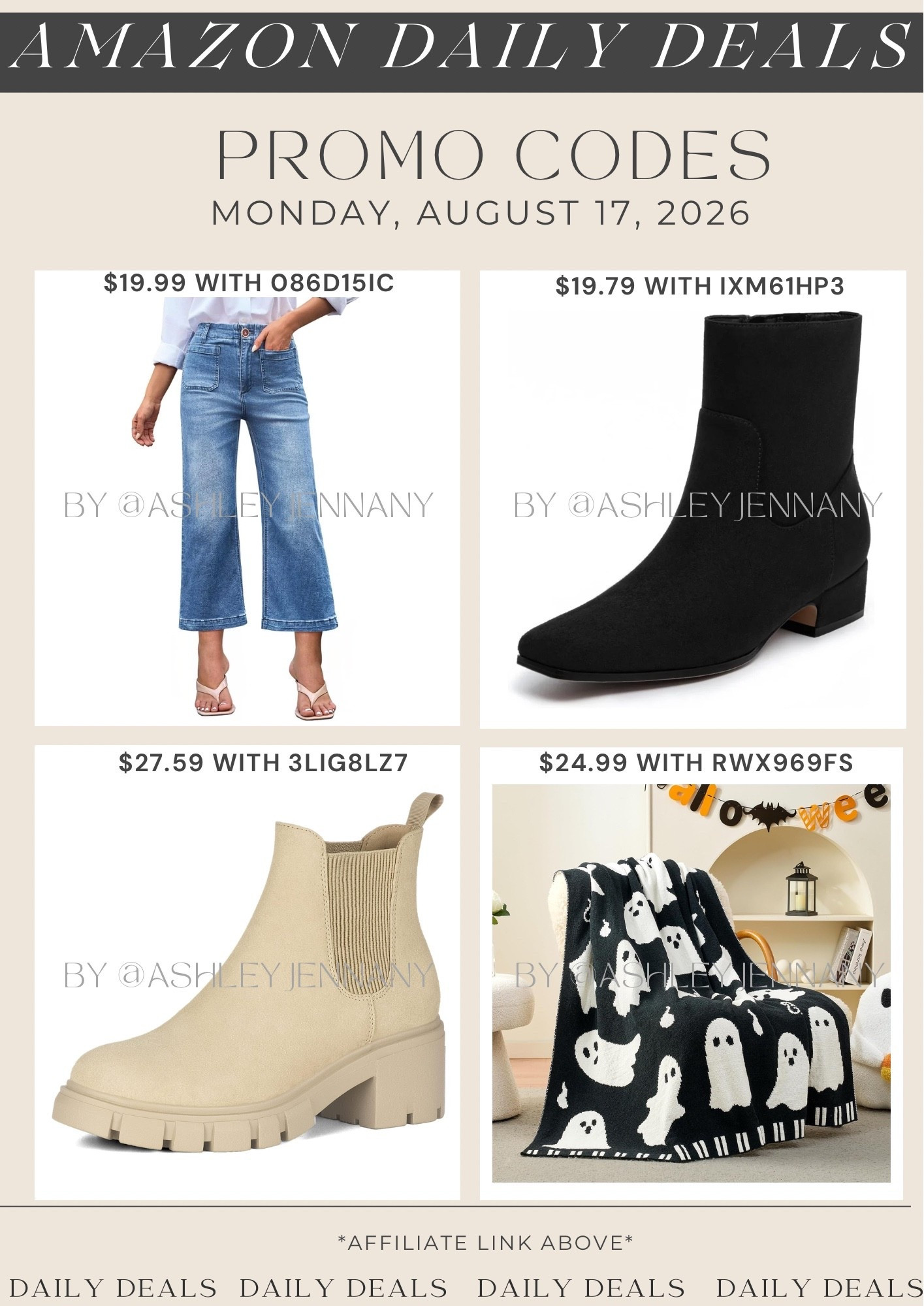 Amazon deals

#LTKSaleAlert #LTKMidsize #LTKSeasonal