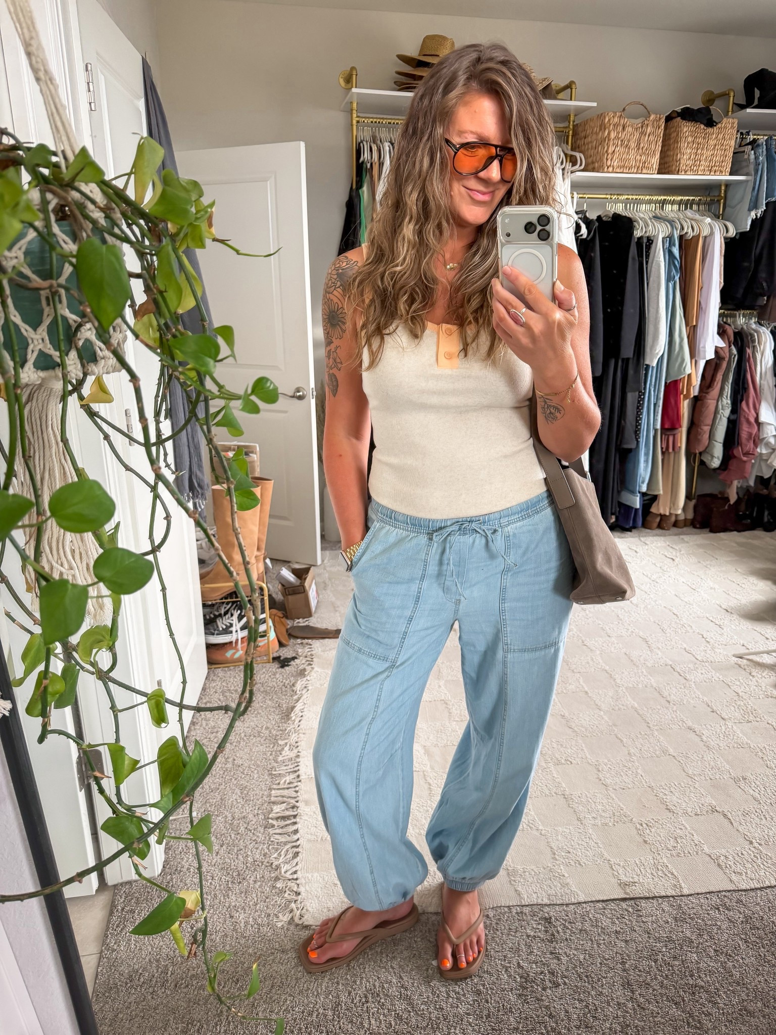 Saturday activities & kid’s bday party outfit as a tall mom of 2
✨ XL tank (runs small) medium tall pants, 11 sandals 🇨🇦 specific links saved at the end

#LTKTall #LTKootd #LTKOver40