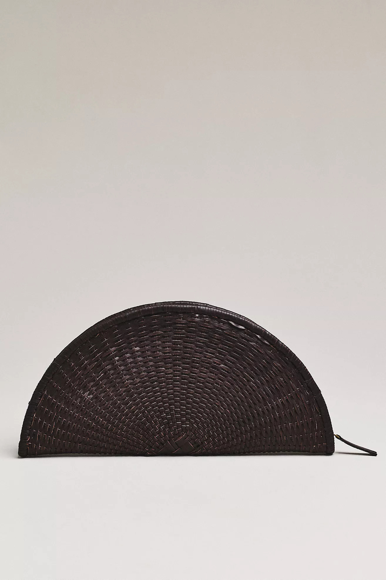 Bembien Handwoven Leather Perla Clutch | Anthropologie (US)