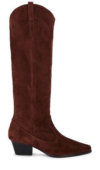 Castiel Boot in Chocolate | Revolve Clothing (Global)