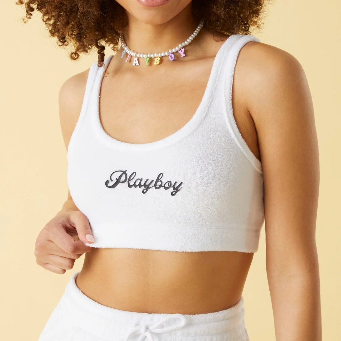 Women's Playboy Terry Tank Top | Playboy