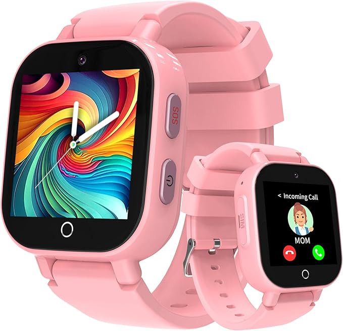 Phyulls 4G Kids Smart Watches Girls with GPS Tracker & Video Calling Texting, Kids Cell Phone Wat... | Amazon (US)