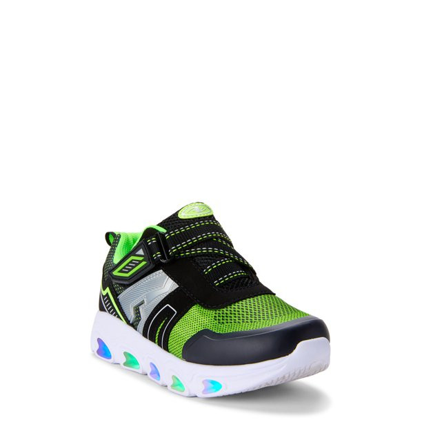 Athletic Works Neon Light-Up Sneakers (Little Boys & Big Boys) | Walmart (US)
