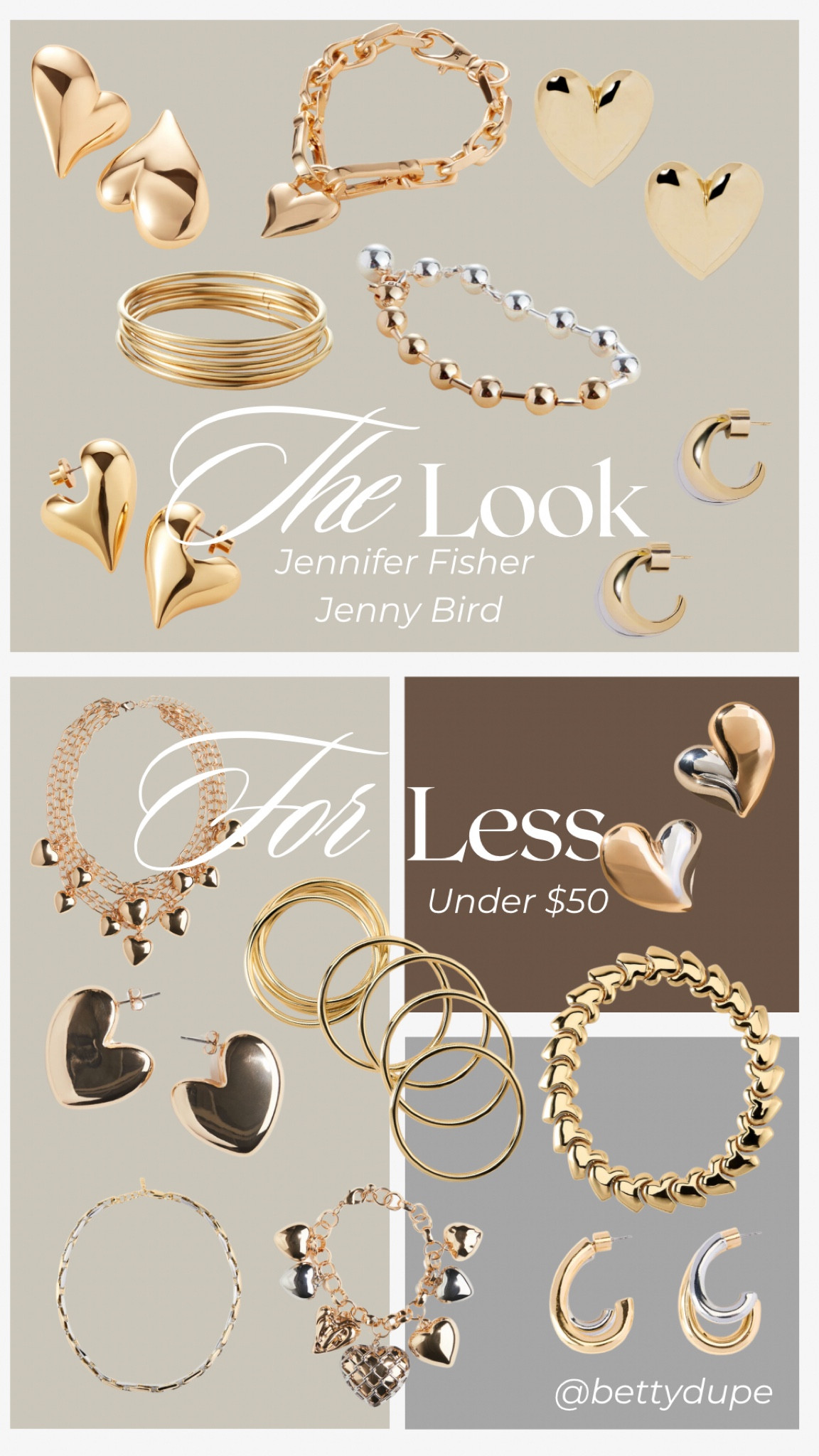 Look for less, jewelry edition 💎

#LTKFindsUnder50 #LTKStyleTip #LTKFindsUnder100