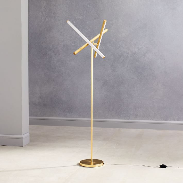 Light Rods LED Floor Lamp (64") | West Elm (US)