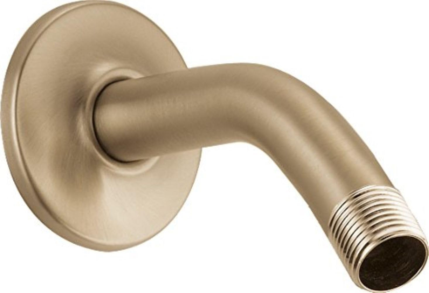 Delta Faucet U4993-CZ Wall Mounted Shower Arm and Flange, 6", Champagne Bronze | Amazon (US)