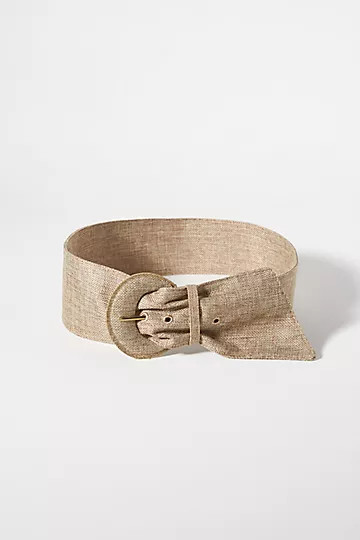 Linen-Wrapped Belt | Anthropologie (US)