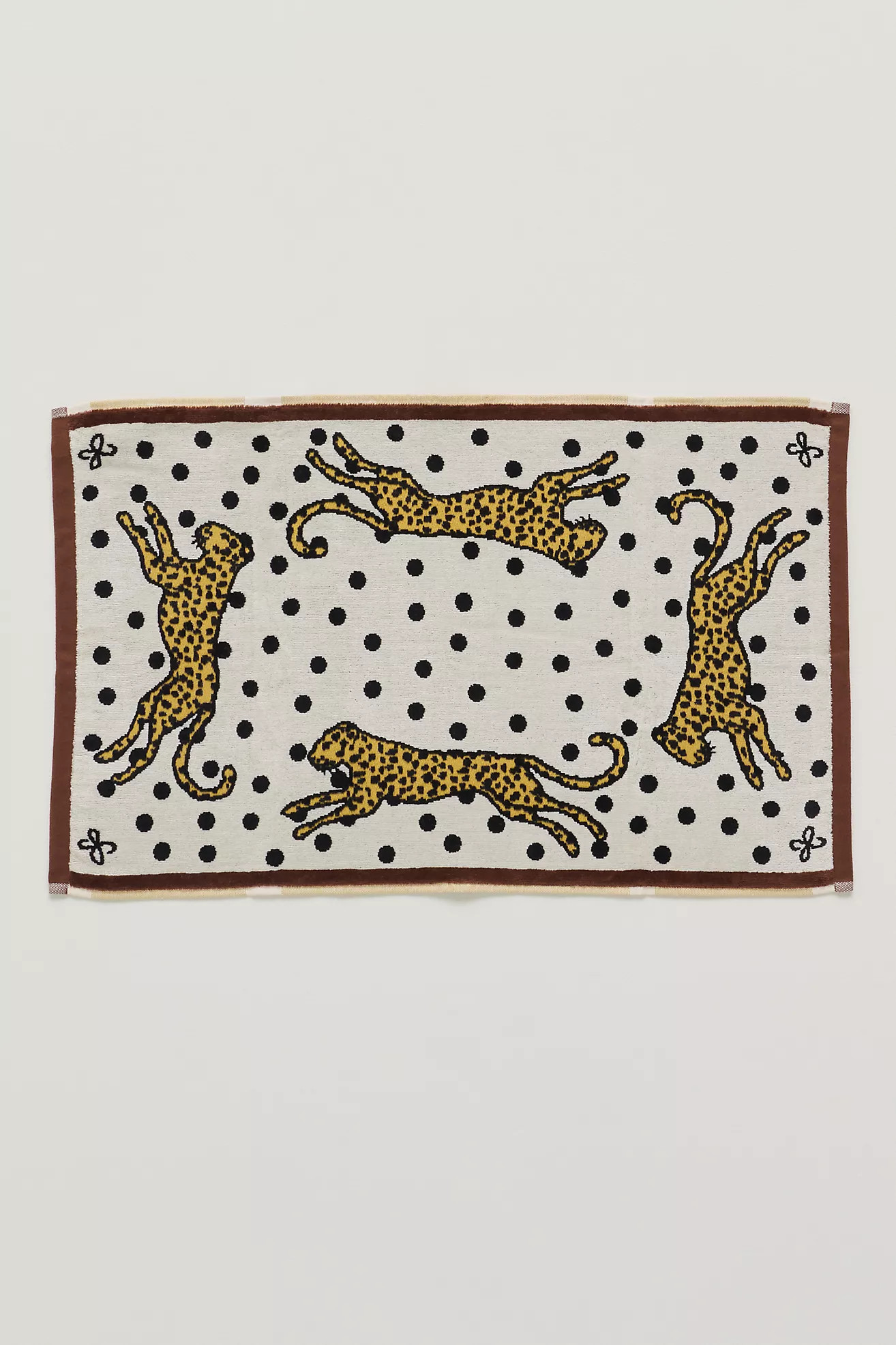 Maeve Scarf Cotton Woven Bath Mat | Anthropologie (US)