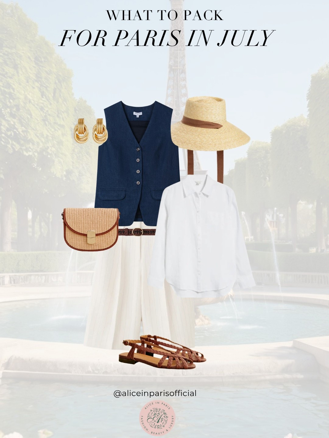 what to wear in Paris in July