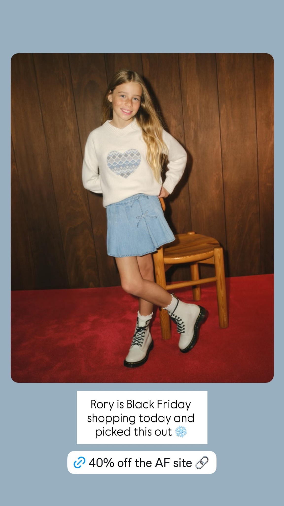 Rory is Black Friday shopping today and picked this out ❄️

#LTKCyberWeek #LTKGiftGuide #LTKHoliday