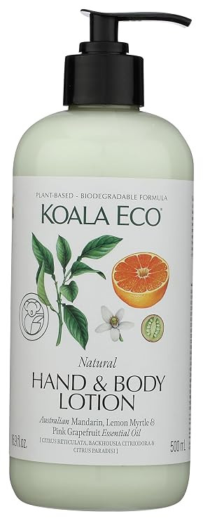 Koala Eco Mandarin Lemon & Pink Grapefruit Body Lotion, 16.9 FZ | Amazon (US)