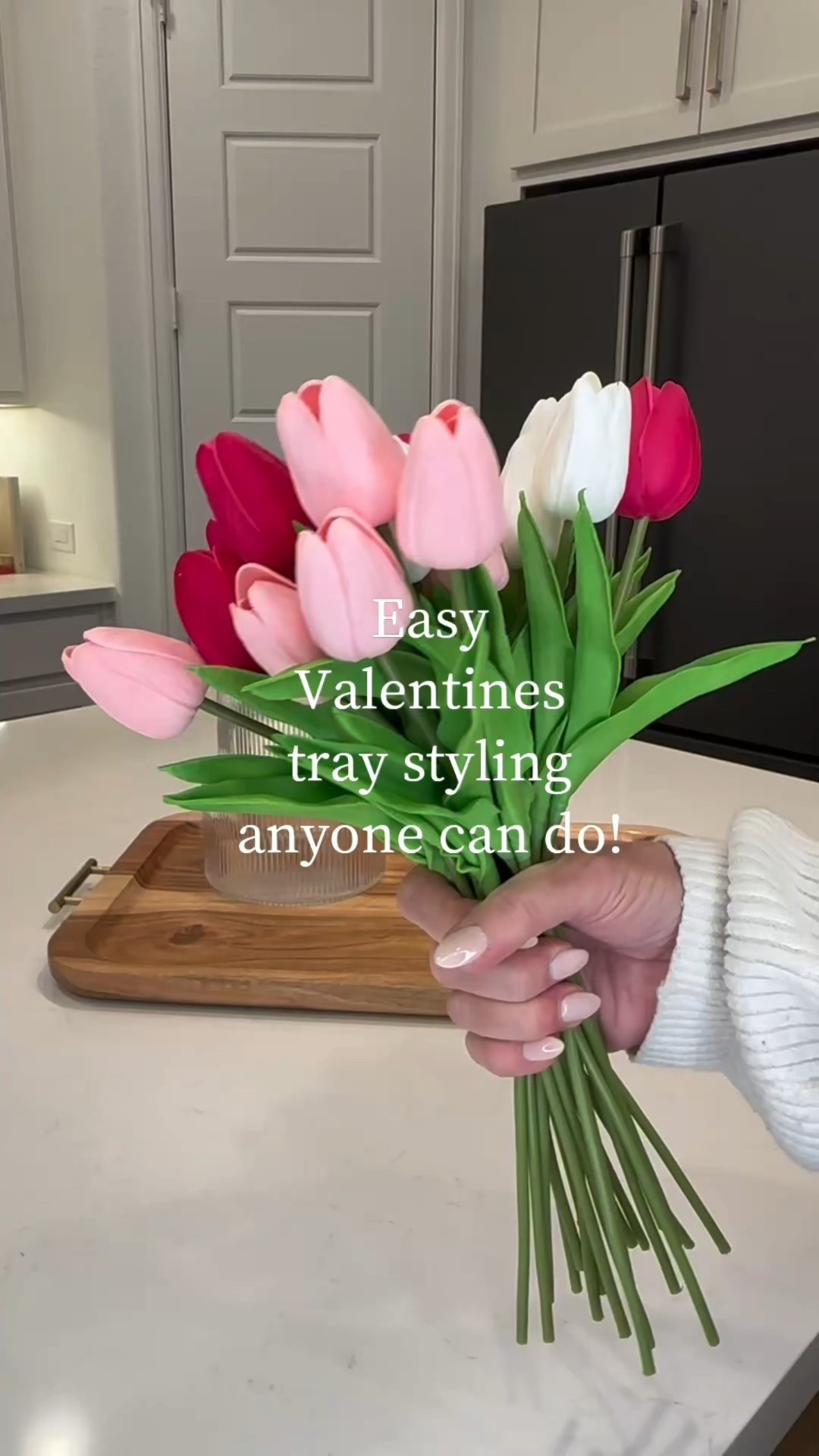 Easy Valentines Day Tray styling anyone can do! 

#LTKSeasonal #LTKHome #LTKValentine