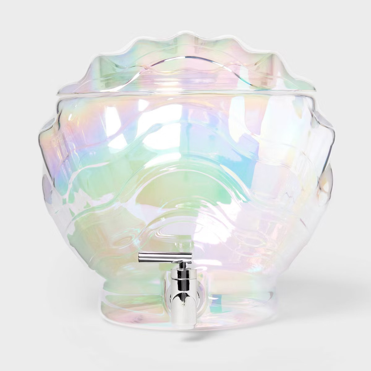 1.75gal Figural Beverage Dispenser Shell Iridescent - Sun Squad™ | Target