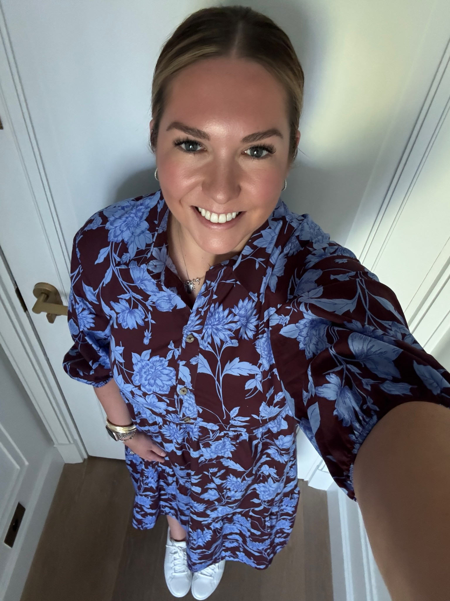 Exploring Paris today! I threw this dress in last minute and it was perfect for the weather. This color is sold out but I linked other options. Definitely a closet staple. Paired it with white sneakers and was ready to walk the 8 miles we did yesterday!

#LTKShoeCrush #LTKSeasonal #LTKStyleTip