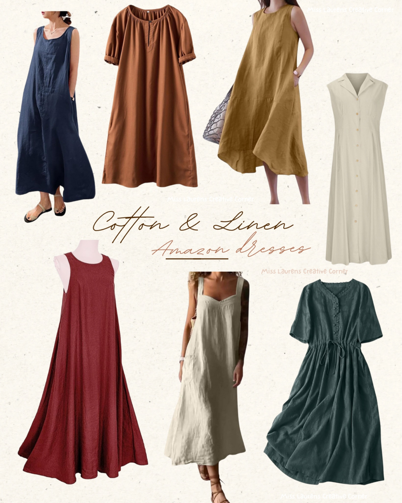 I rounded up my favorite easy, breezy cotton + linen dresses for summer—lightweight, twirl-friendly, and perfect for long days in the sun. All Amazon finds, and all pieces I’d wear to the market, to church, or barefoot in the backyard.

If you’re looking for something soft, simple, and sun-ready…this list is for you.

#LTKTravel #LTKSummerEdit #LTKFindsUnder100