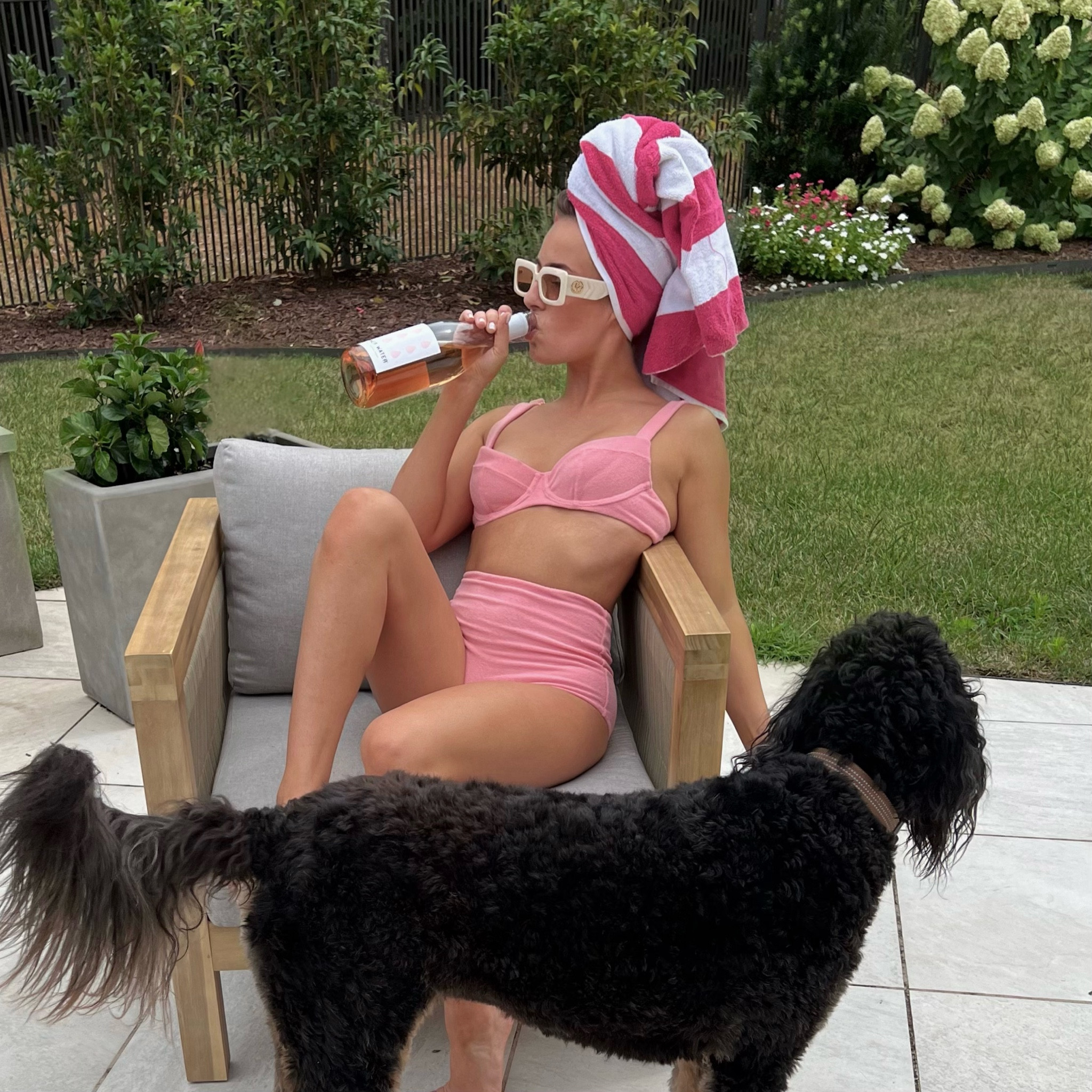 The bikini is from Victorias Secret in the color pink cocktail! I love the vintage cut and material for the summer. It gives off Barbie vibes 💕

#LTKunder50 #LTKfit #LTKSeasonal