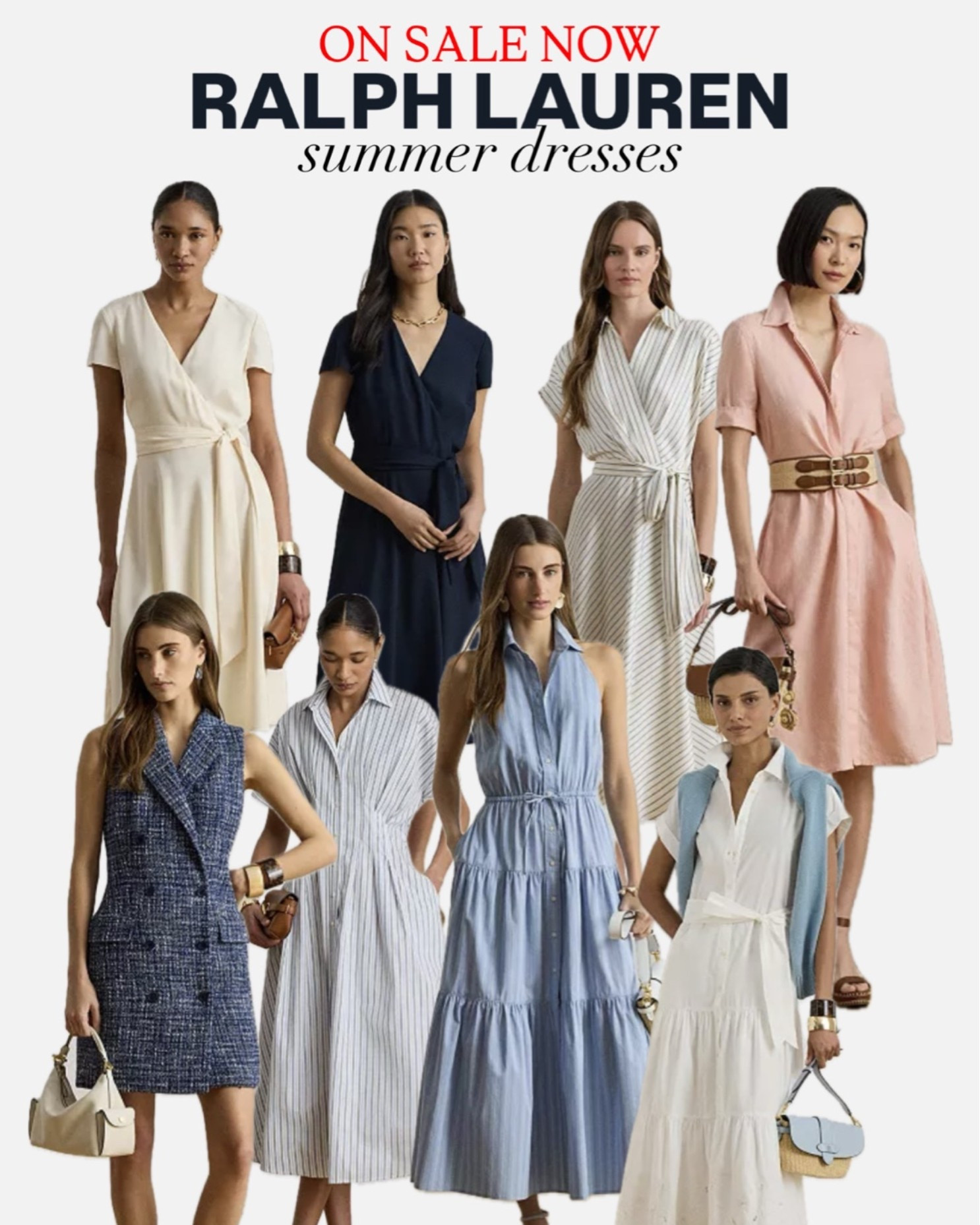 On sale Ralph Lauren summer dresses! These are perfect for looking polished on the go. Can be worn for summer workwear, daytime activities, awards ceremonies and weekend. I love the wrap waist it really makes your waist look thin.
#workwear #summeroutfit #businesscasual #summerdress #summerhair

#LTKSummerEdit

#LTKSaleAlert #LTKWorkwear #LTKSeasonal