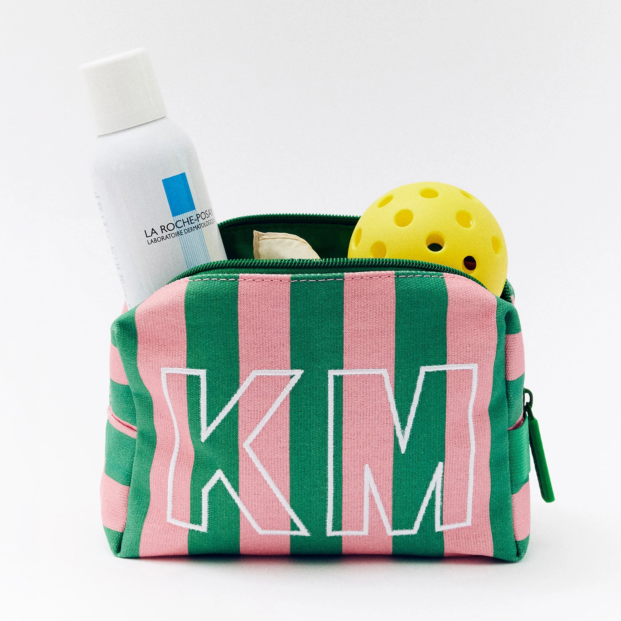 Striped Take It Away Custom Storage Pouch - Custom Grove | BaubleBar