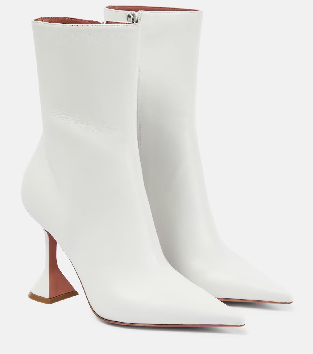 Ankle Boots Giorgia Glass 95 aus Leder | Mytheresa (DACH)