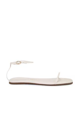 TKEES Square Toe Twiggy Sandal in Cream from Revolve.com | Revolve Clothing (Global)
