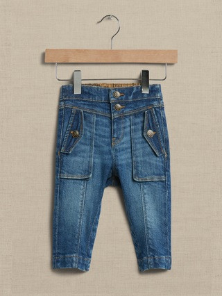 Barrel-Leg Utility Jean for Baby + Toddler | Banana Republic (US)
