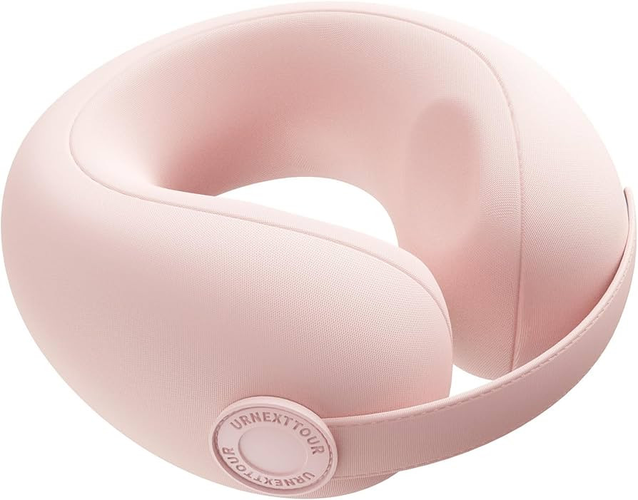 Car Pillow for Big Kids Travel Neck Pillows, Memory Foam Neck Support Travelling Pillow with Wash... | Amazon (US)